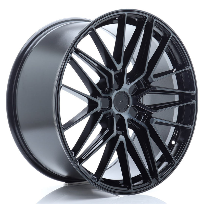 felger-Japan-Racing-JR38-Black-Brushed-w/Tinted-Face-21x9.5-BLANK-0-35-74.1mm