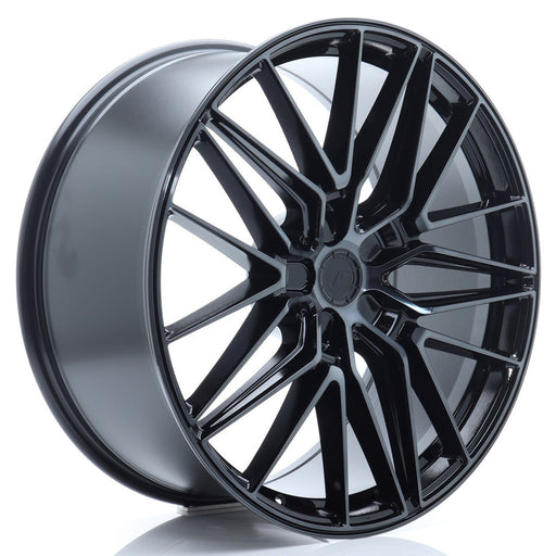 felger-Japan-Racing-JR38-Black-Brushed-w/Tinted-Face-22x10-BLANK-20-57-74.1mm