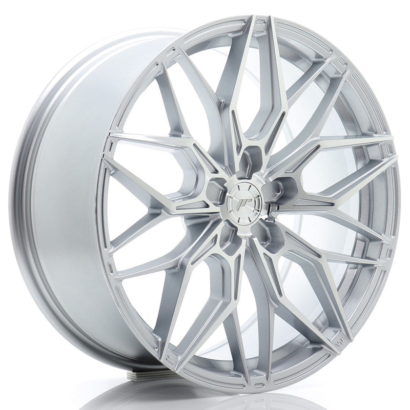 felger-Japan-Racing-JR46-Silver-w/Machined-Face-19x9-BLANK-20-51-72.6mm