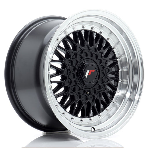 felger-Japan-Racing-JR9-Gloss-Black-w/Machined-Lip-16x9-4x100/4x108-et-20-74.1mm