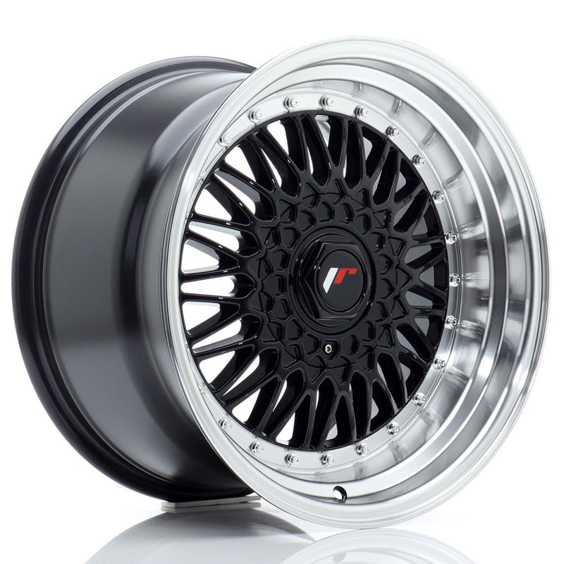 felger-Japan-Racing-JR9-Gloss-Black-w/Machined-Lip-17x10-BLANK-et-20-74.1mm