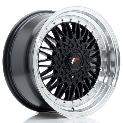 felger-Japan-Racing-JR9-Gloss-Black-w/Machined-Lip-17x8.5-5x112/5x120-et-20-74.1mm