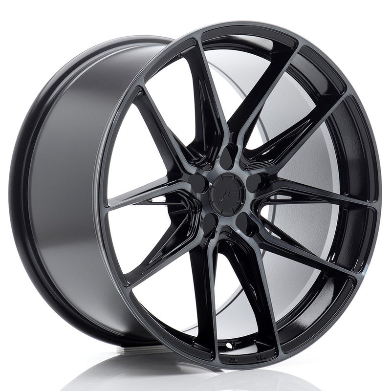 felger-Japan-Racing-JR44-Black-Machined-w/Tinted-Face-19x10-BLANK-15-45-72.6mm