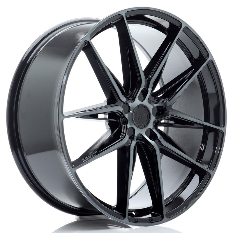 felger-Japan-Racing-JR44-Black-Machined-w/Tinted-Face-22x9-BLANK-15-35-74.1mm
