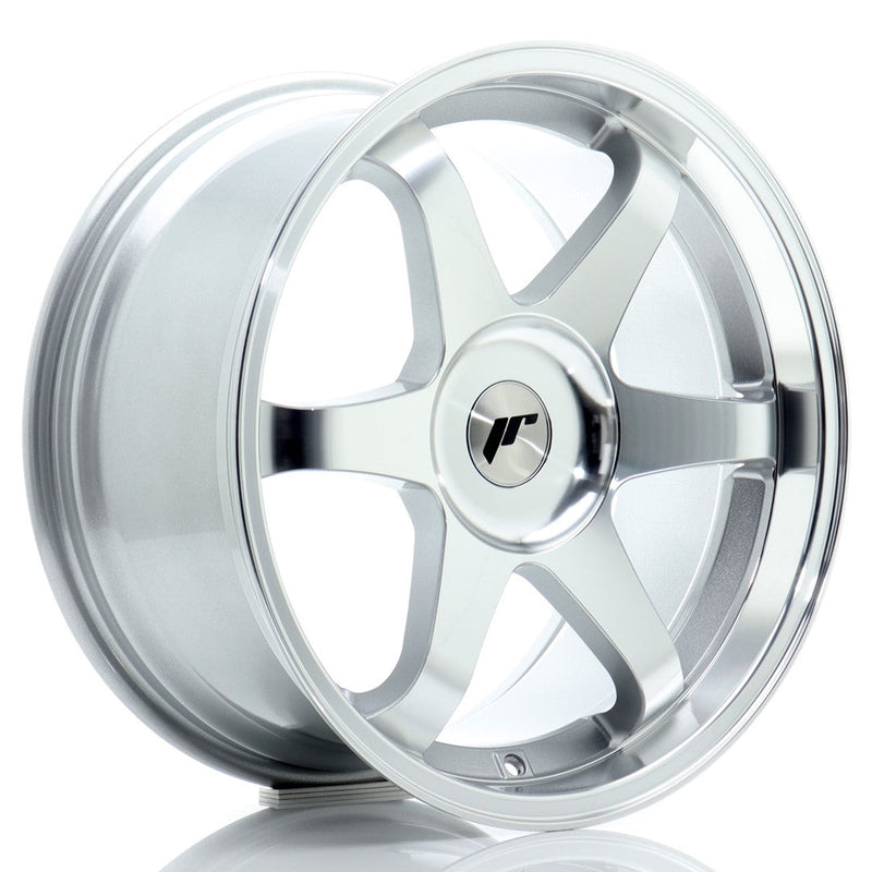 felger-Japan-Racing-JR3-Silver-Machined-Face-18x9-BLANK-15-40-72.6mm