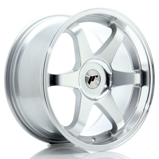 felger-Japan-Racing-JR3-Silver-Machined-Face-18x9-BLANK-15-40-72.6mm