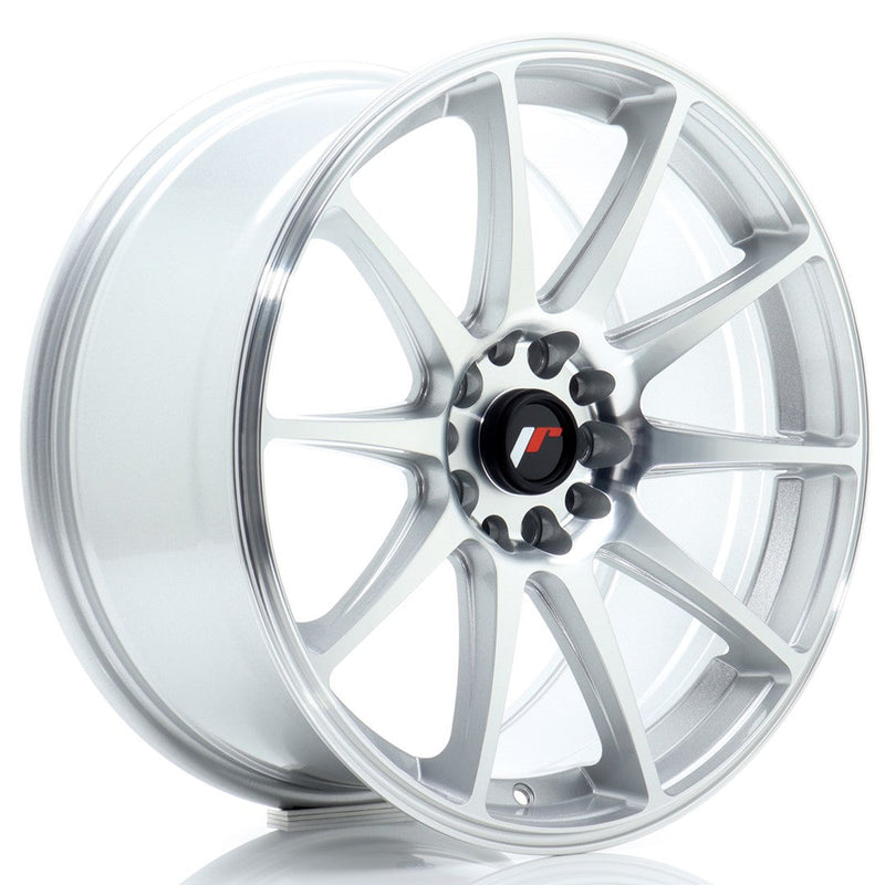 felger-Japan-Racing-JR11-Silver-Machined-Face-18x8.5-5x100/5x108-et-35-72.6mm