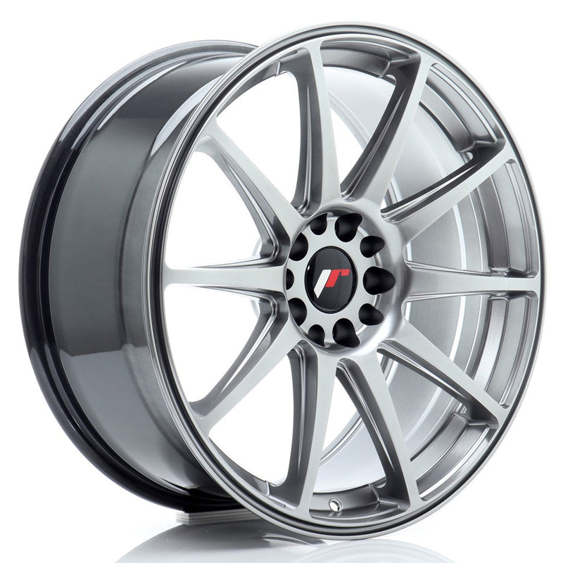 felger-Japan-Racing-JR11-Hyper-Black-19x8.5-5x112/5x114.3-et-42-72.6mm