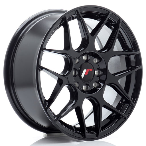 felger-Japan-Racing-JR18-Gloss-Black-16x7-4x100/4x108-et-25-67.1mm