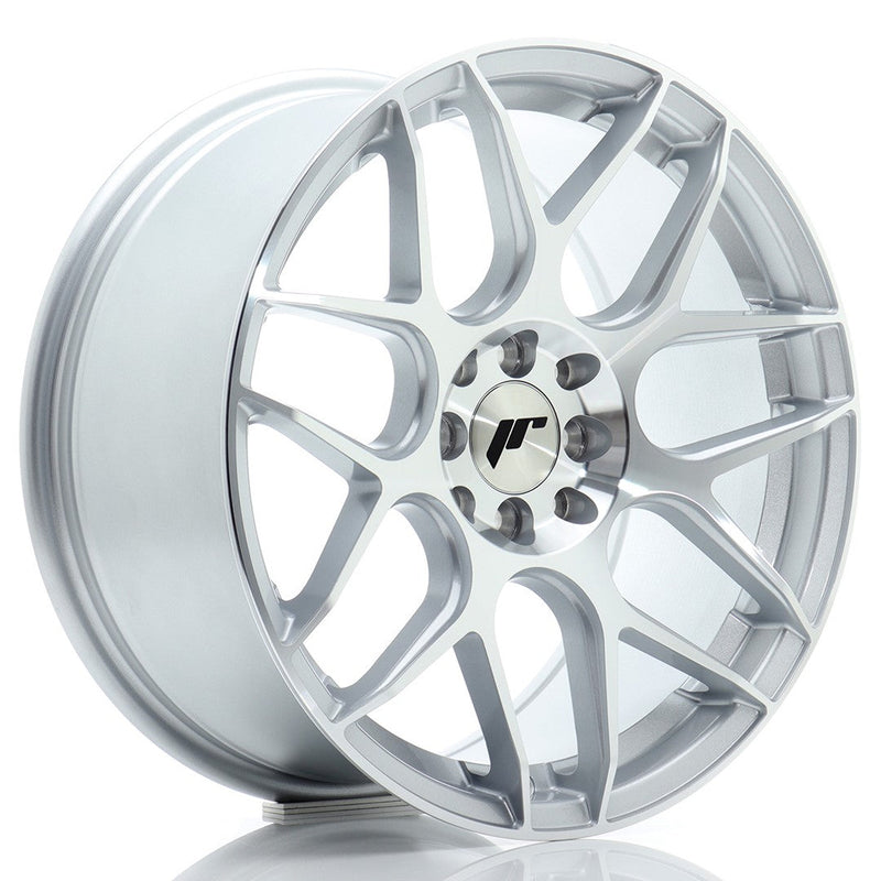 felger-Japan-Racing-JR18-Silver-Machined-Face-17x8-4x100/4x114.3-et-35-67.1mm