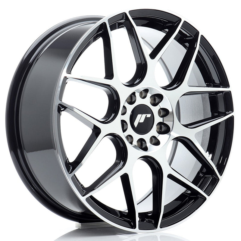 felger-Japan-Racing-JR18-Black-Machined-Face-18x7.5-5x112/5x114.3-et-40-72.6mm