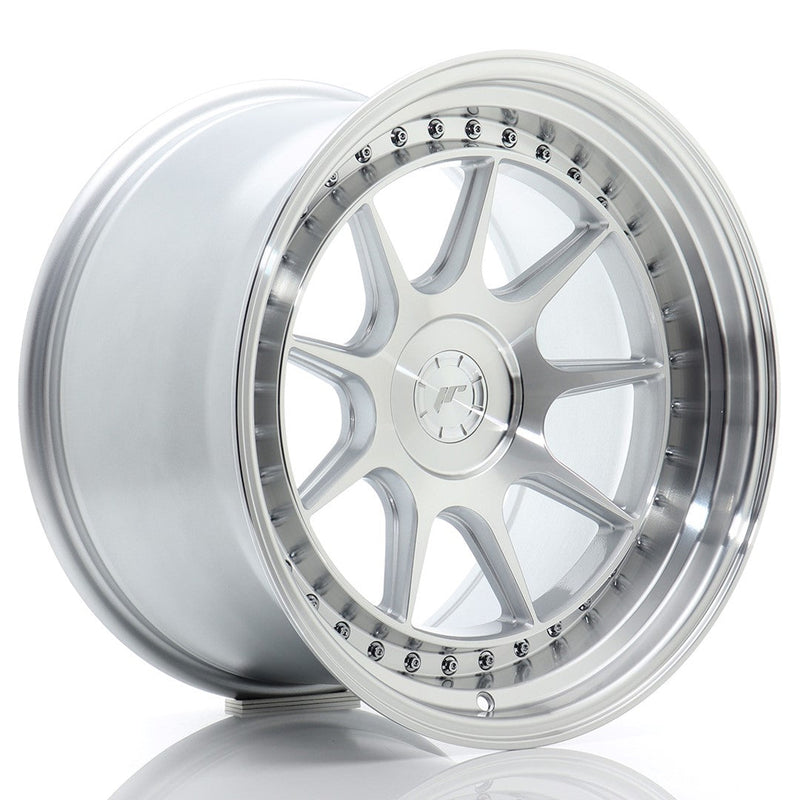 felger-Japan-Racing-JR47-Silver-Machined-Face-18x10.5-BLANK-15-22-72.6mm