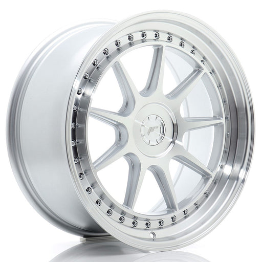 felger-Japan-Racing-JR47-Silver-Machined-Face-19x9-BLANK-15-40-72.6mm