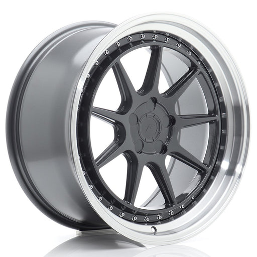 felger-Japan-Racing-JR47-Hyper-Gray-w/Machined-Lip-19x9.5-BLANK-15-35-72.6mm
