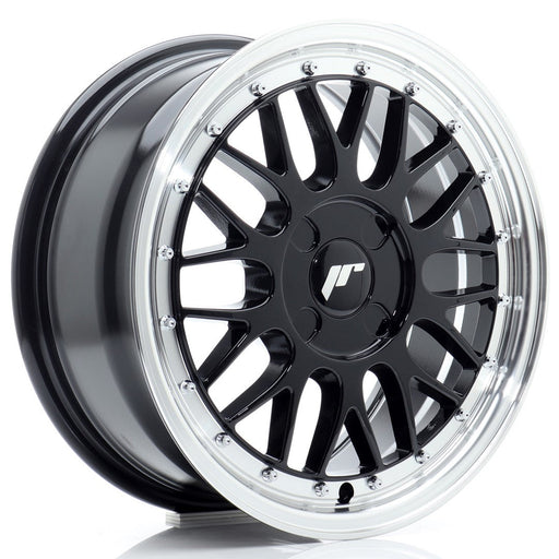 felger-Japan-Racing-JR23-Gloss-Black-w/Machined-Lip-16x7-BLANK-20-45-67.1mm