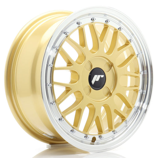 felger-Japan-Racing-JR23-Gold-w/Machined-Lip-16x7-BLANK-20-45-67.1mm