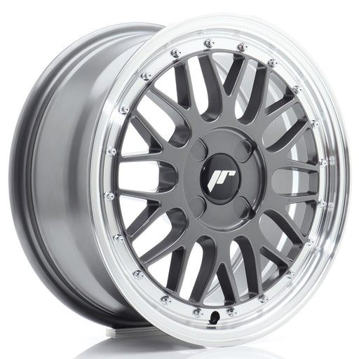 felger-Japan-Racing-JR23-Hyper-Gray-w/Machined-Lip-16x7-BLANK-20-45-67.1mm