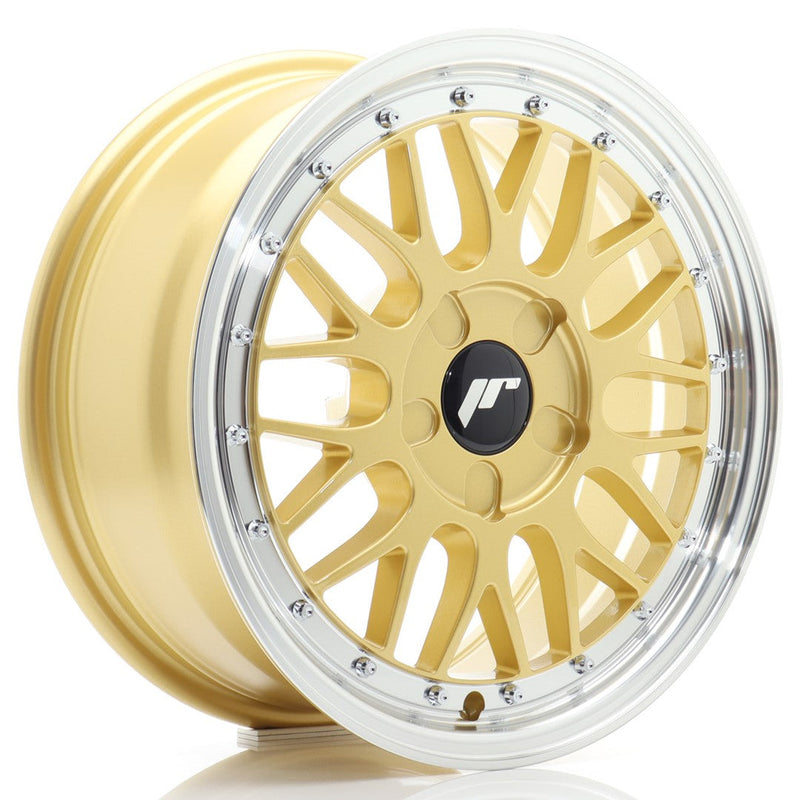 felger-Japan-Racing-JR23-Gold-w/Machined-Lip-16x7-BLANK-20-45-72.6mm