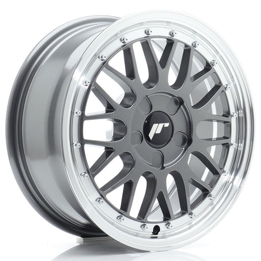 felger-Japan-Racing-JR23-Hyper-Gray-w/Machined-Lip-16x7-BLANK-20-45-72.6mm