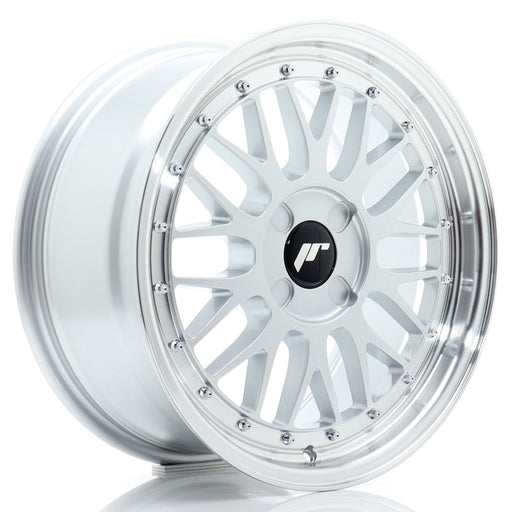 felger-Japan-Racing-JR23-Hyper-Silver-w/Machined-Lip-17x7.5-BLANK-20-40-67.1mm