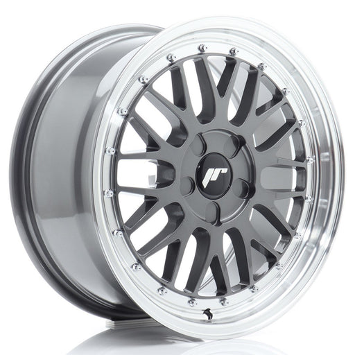 felger-Japan-Racing-JR23-Hyper-Gray-w/Machined-Lip-17x7.5-BLANK-20-40-72.6mm