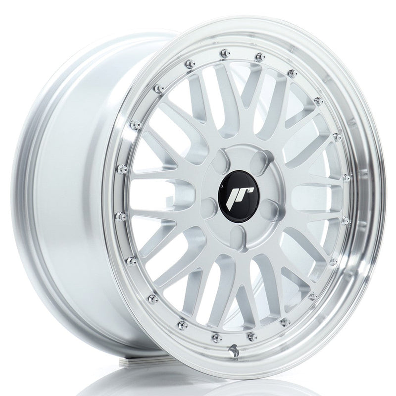 felger-Japan-Racing-JR23-Hyper-Silver-w/Machined-Lip-17x7.5-BLANK-20-40-72.6mm