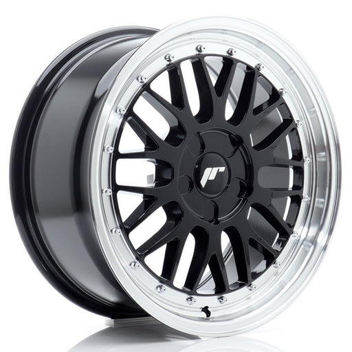 felger-Japan-Racing-JR23-Gloss-Black-w/Machined-Lip-17x8-BLANK-20-45-72.6mm