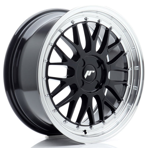 felger-Japan-Racing-JR23-Glossy-Black-w/Machined-Lip-18x8-BLANK-20-42-67.1mm