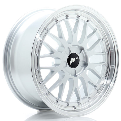 felger-Japan-Racing-JR23-Hyper-Silver-w/Machined-Lip-18x8-BLANK-20-42-72.6mm