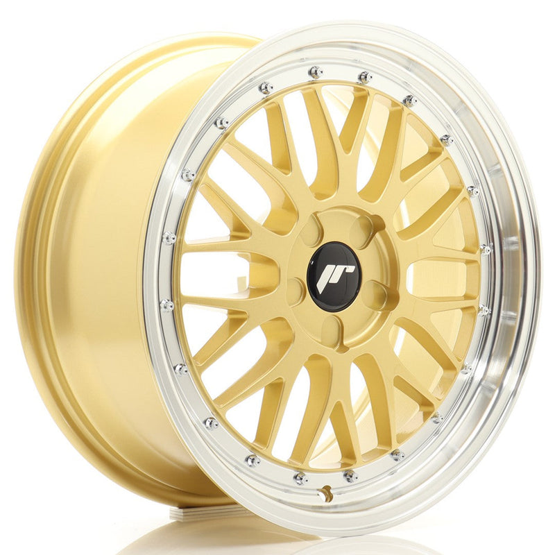 felger-Japan-Racing-JR23-Gold-w/Machined-Lip-18x8.5-BLANK-20-48-72.6mm