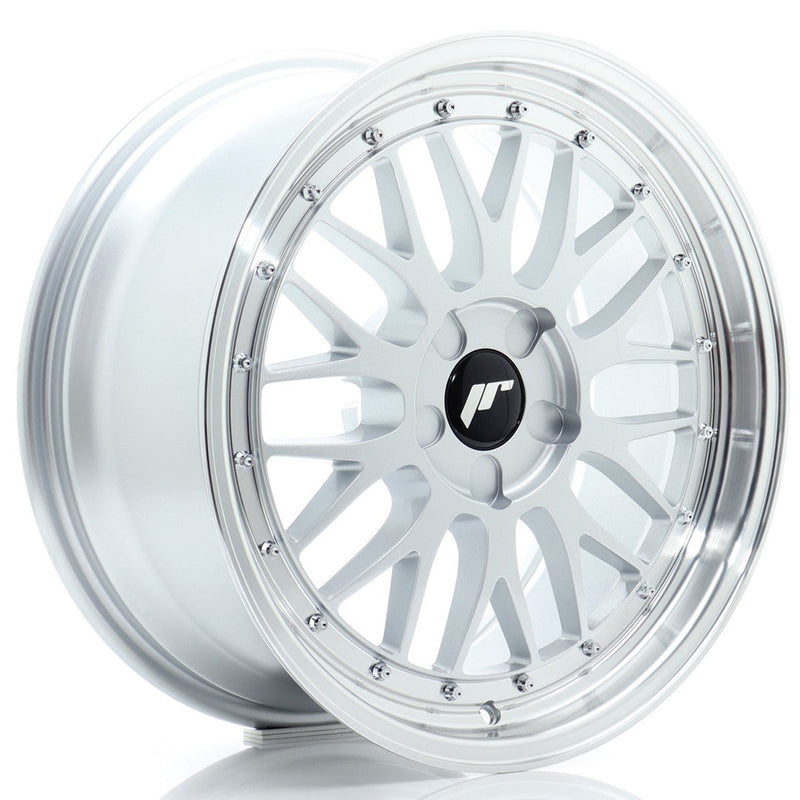 felger-Japan-Racing-JR23-Hyper-Silver-w/Machined-Lip-18x8.5-BLANK-20-48-72.6mm