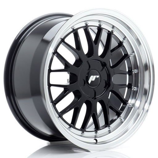 felger-Japan-Racing-JR23-Gloss-Black-w/Machined-Lip-18x9.5-BLANK-20-48-72.6mm