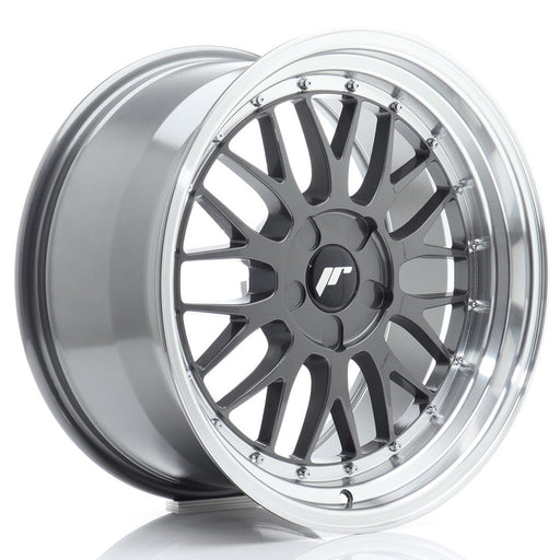 felger-Japan-Racing-JR23-Hyper-Gray-w/Machined-Lip-18x9.5-BLANK-20-48-72.6mm