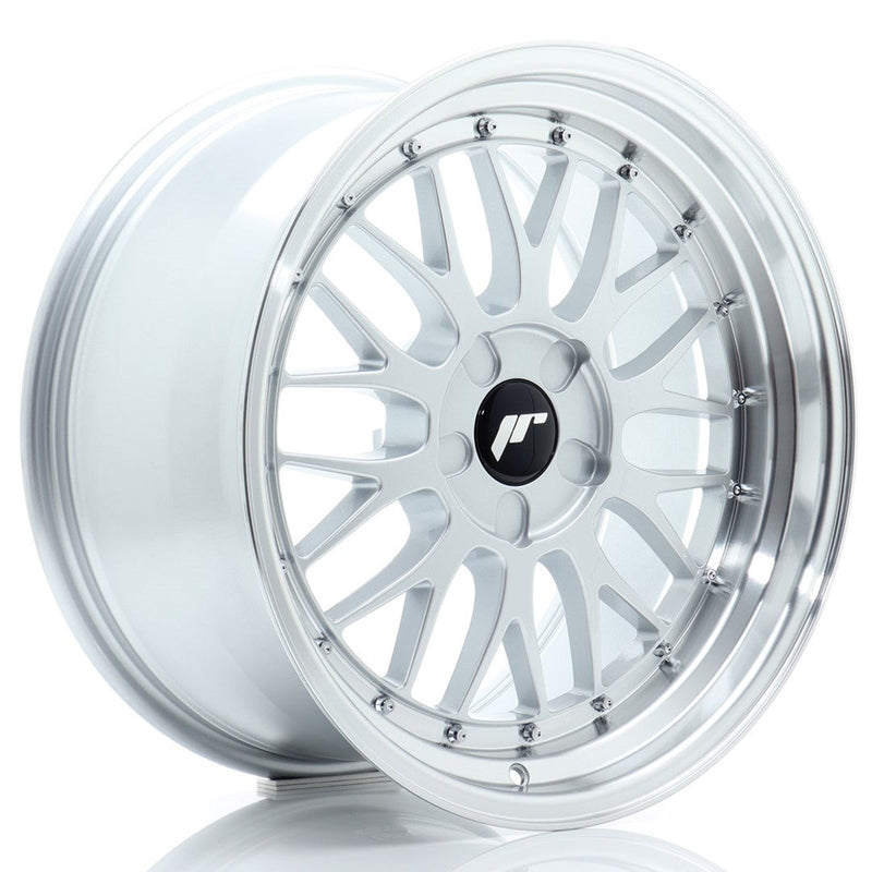 felger-Japan-Racing-JR23-Hyper-Silver-w/Machined-Lip-18x9.5-BLANK-20-48-72.6mm