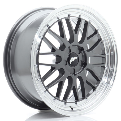 felger-Japan-Racing-JR23-Hyper-Gray-w/Machined-Lip-19x8-BLANK-20-40-72.6mm
