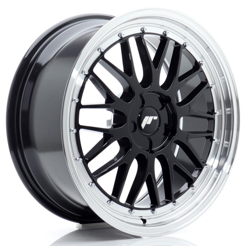 felger-Japan-Racing-JR23-Gloss-Black-w/Machined-Lip-19x8.5-BLANK-20-45-72.6mm
