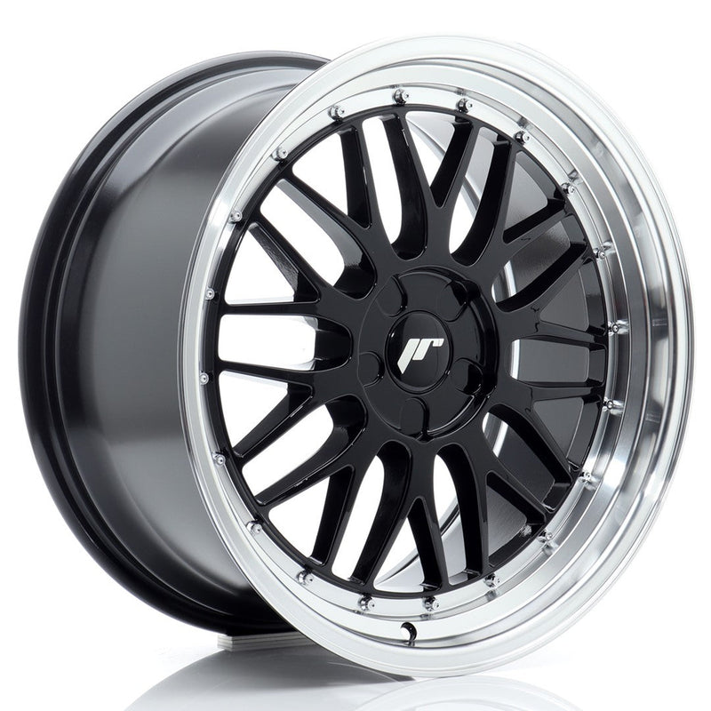 felger-Japan-Racing-JR23-Gloss-Black-w/Machined-Lip-19x9.5-BLANK-20-45-72.6mm