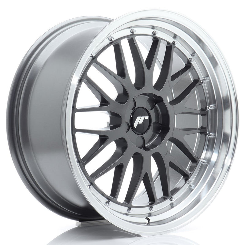 felger-Japan-Racing-JR23-Hyper-Gray-w/Machined-Lip-20x10.5-BLANK-20-45-72.6mm