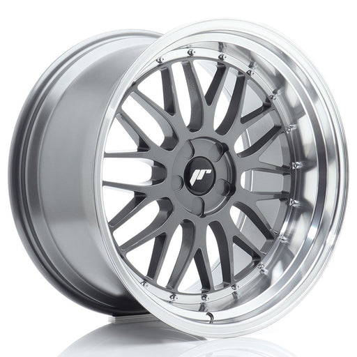 felger-Japan-Racing-JR23-Hyper-Gray-w/Machined-Lip-20x10.5-BLANK-15-25-72.6mm