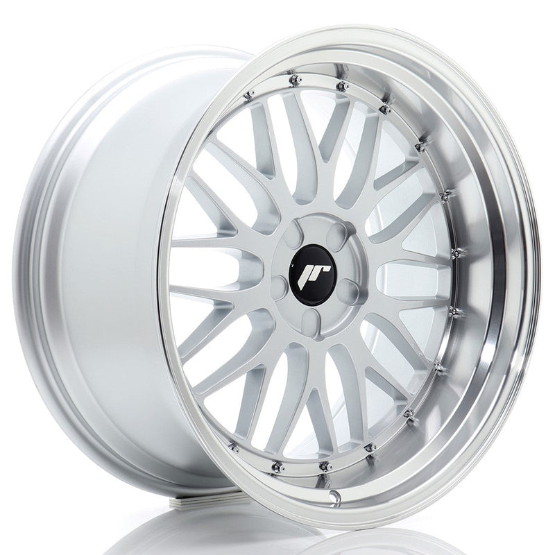 felger-Japan-Racing-JR23-Hyper-Silver-w/Machined-Lip-20x10.5-BLANK-15-25-72.6mm