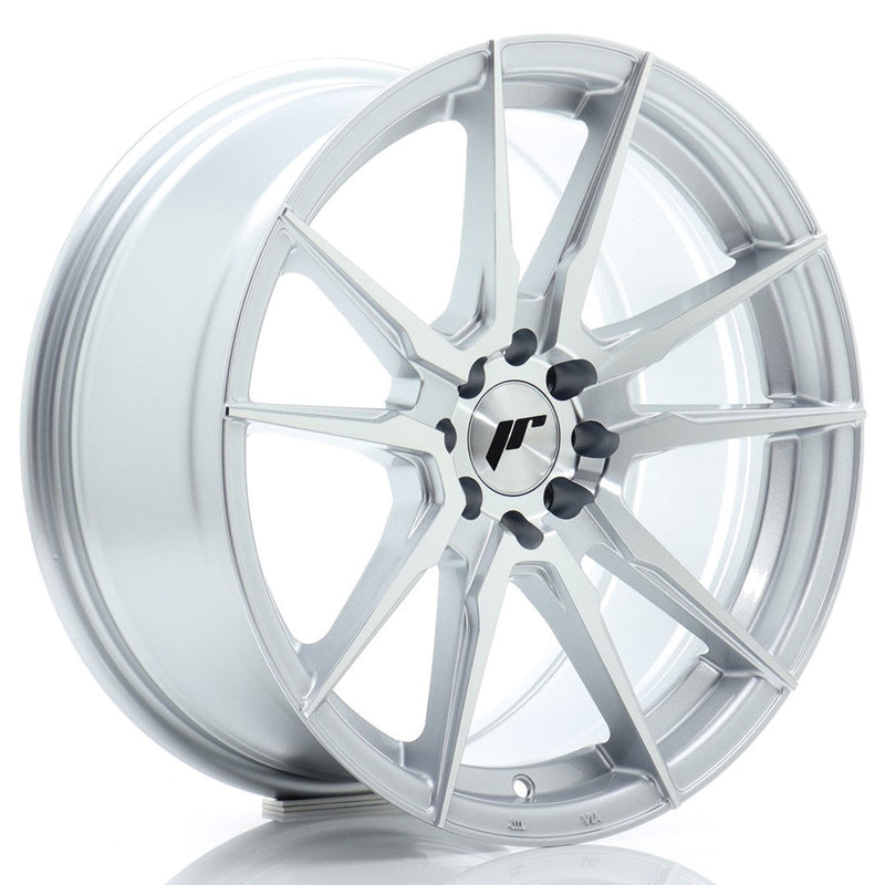 felger-Japan-Racing-JR21-Silver-Machined-17x8-4x100/4x108-et-25-67.1mm