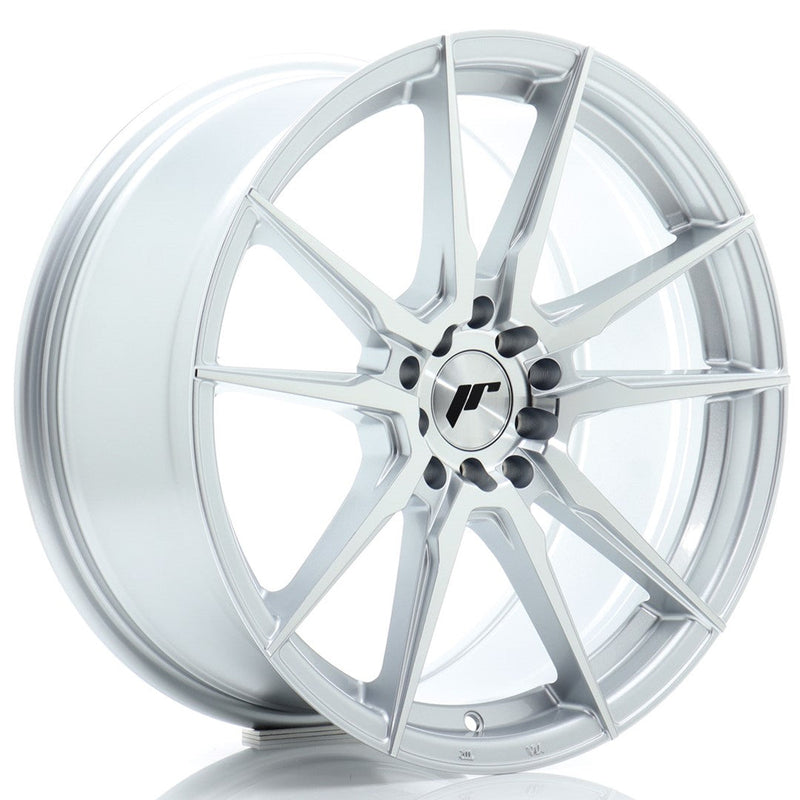 felger-Japan-Racing-JR21-Silver-Machined-18x8.5-5x100/5x120-et-35-72.6mm