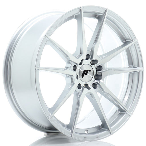 felger-Japan-Racing-JR21-Silver-Machined-18x8.5-5x100/5x120-et-35-72.6mm