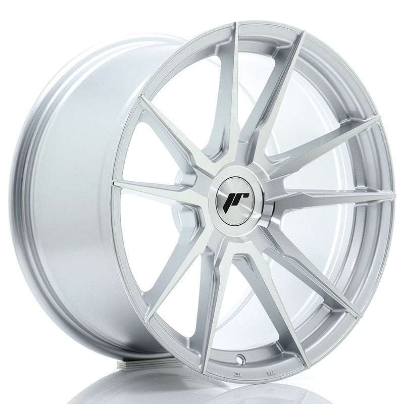 felger-Japan-Racing-JR21-Silver-Machined-Face-18x9.5-BLANK-20-40-72.6mm