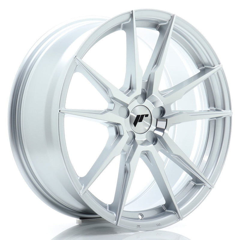 felger-Japan-Racing-JR21-Silver-Machined-Face-19x8-BLANK-20-40-72.6mm