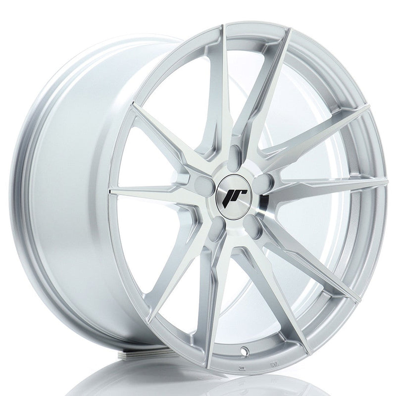 felger-Japan-Racing-JR21-Silver-Machined-Face-19x9-BLANK-20-40-72.6mm