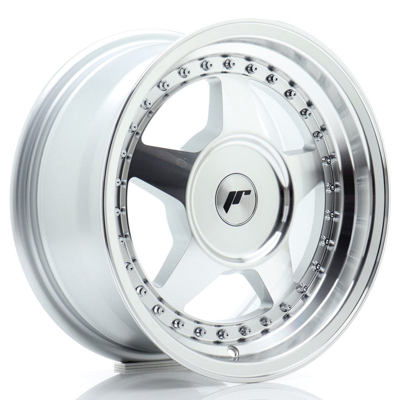 felger-Japan-Racing-JR6-Silver-Machined-Face-15x7-BLANK-20-35-67.1mm