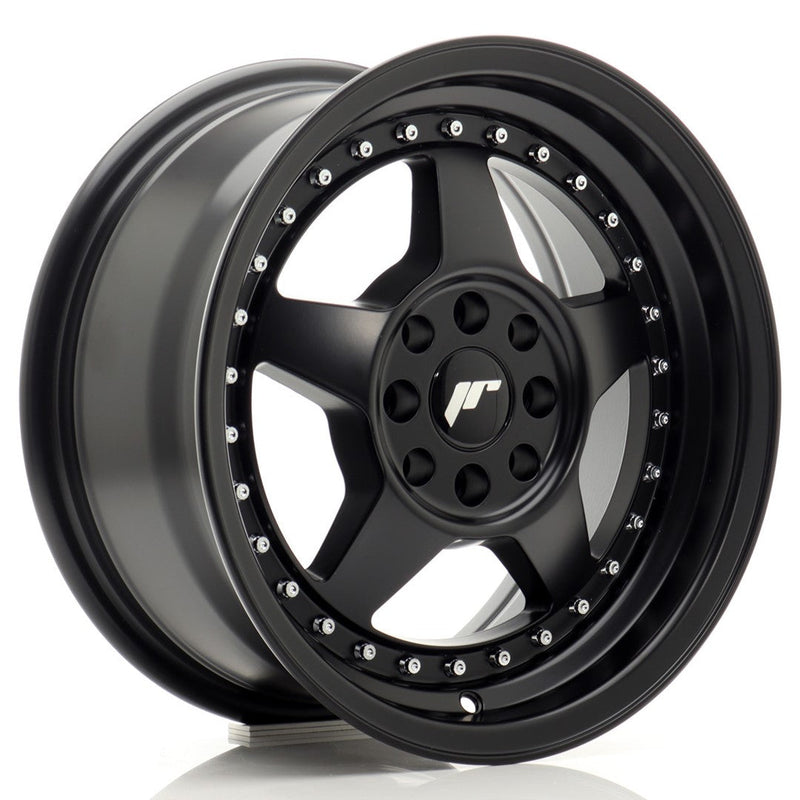 felger-Japan-Racing-JR6-Matt-Black-15x7-4x100/4x108-et-25-67.1mm