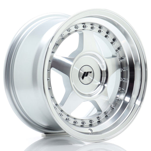 felger-Japan-Racing-JR6-Silver-Machined-Face-15x8-BLANK-et-25-67.1mm