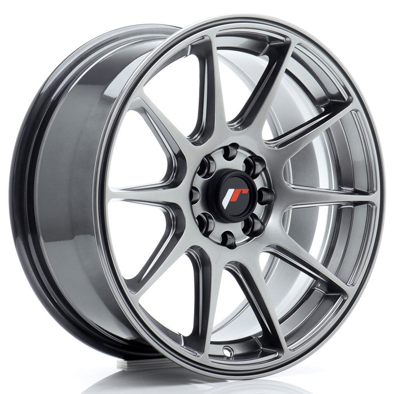 felger-Japan-Racing-JR11-Hyper-Black-16x7-4x100/4x108-et-25-67.1mm